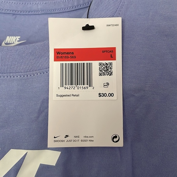 Nike T-shirt size large women’s new with tags - Picture 2 of 3